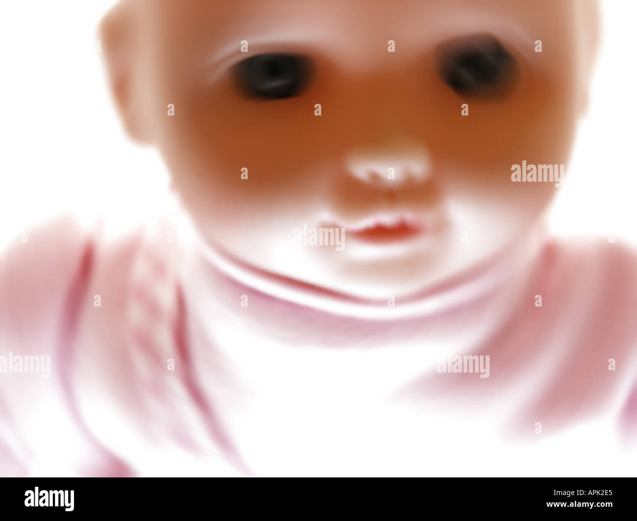 Glühende Puppe Stockfoto