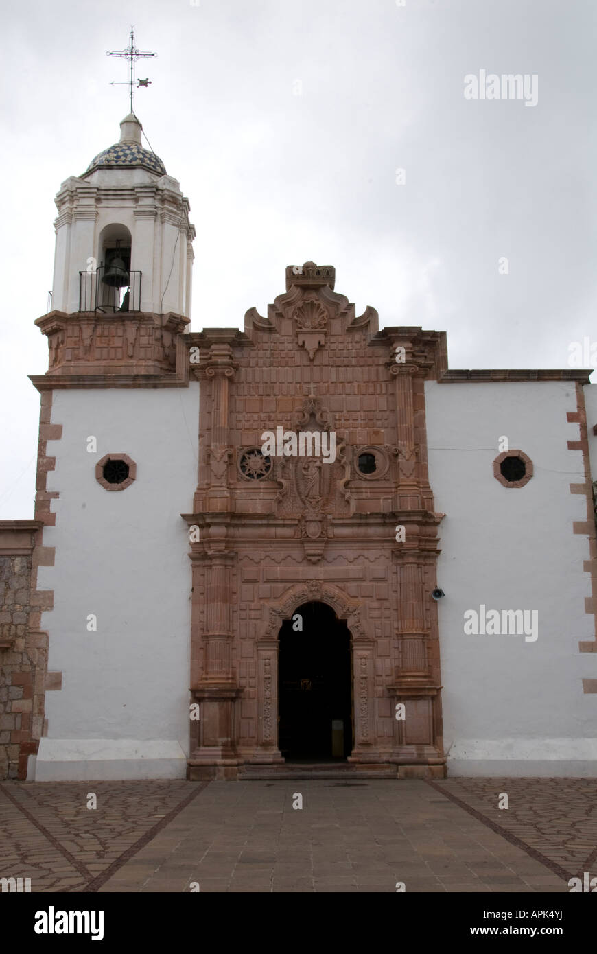 Zacatecas ist eine Stadt in Mexiko, der Hauptstadt des Bundesstaat Zacatecas mit kolonialen Baustil Stockfoto