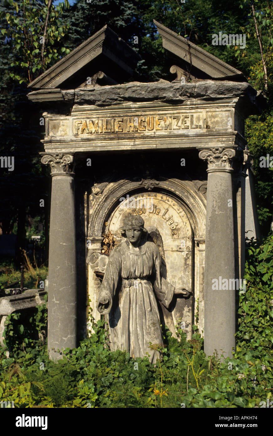 Gdansk Polen Grabstein Grab Grabstein Grab Christi polnischen Stockfoto