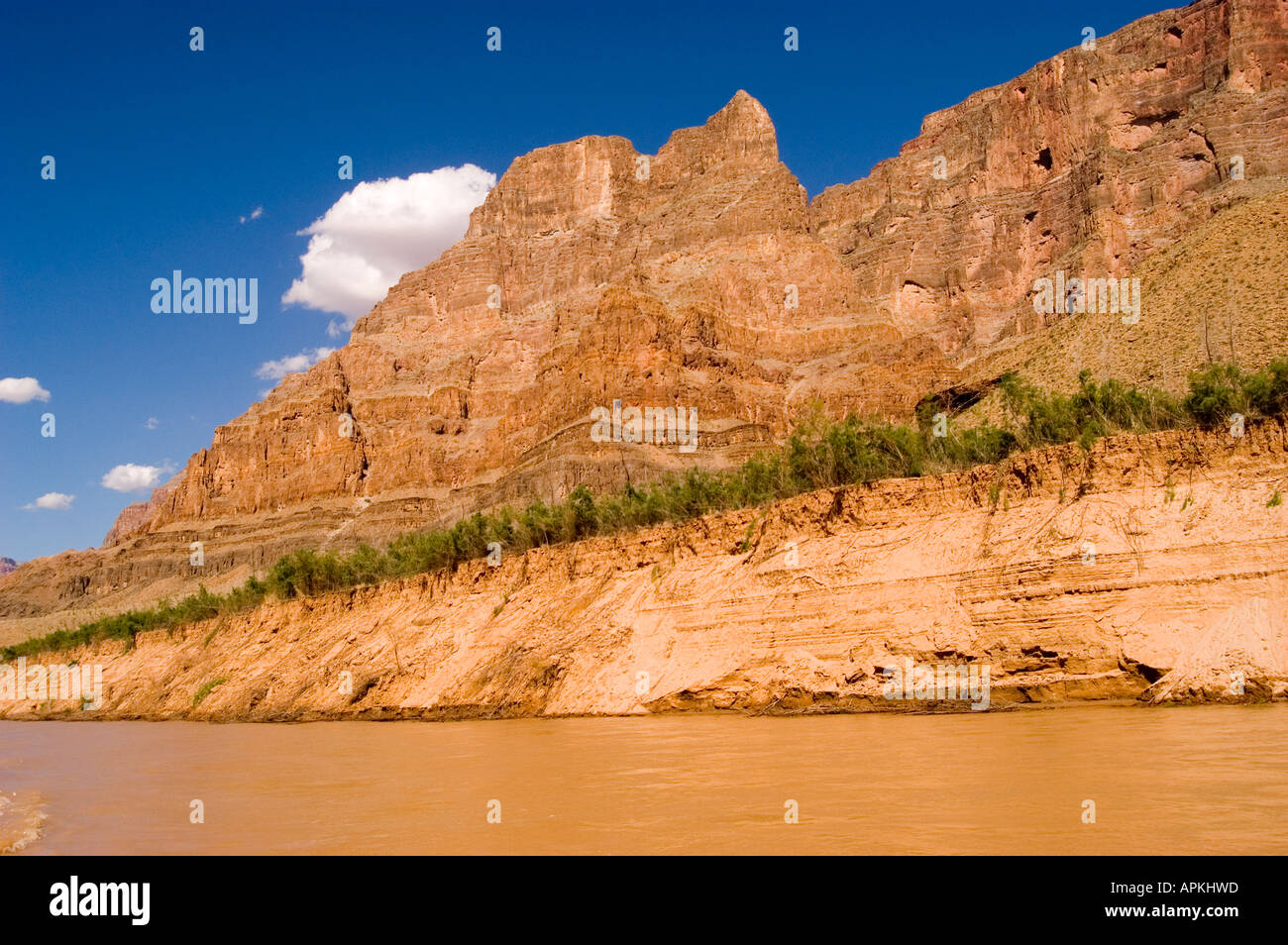 Malerische Colorado River am Ende der Grand Canyon Arizona AZ Stockfoto