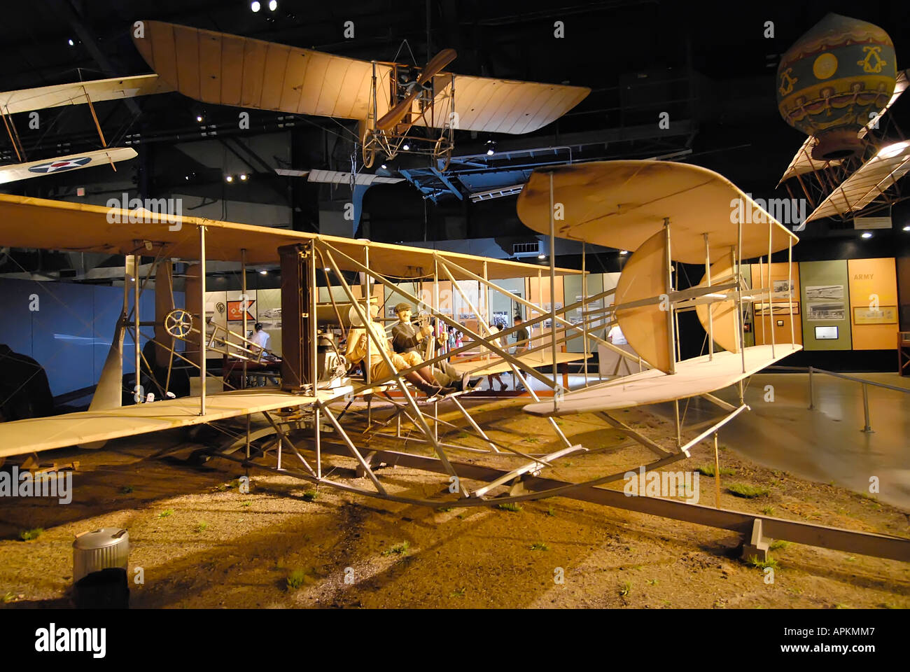 Das National Museum der USAF United States Air Force auf der Wright-Patterson Air Force Base Stockfoto
