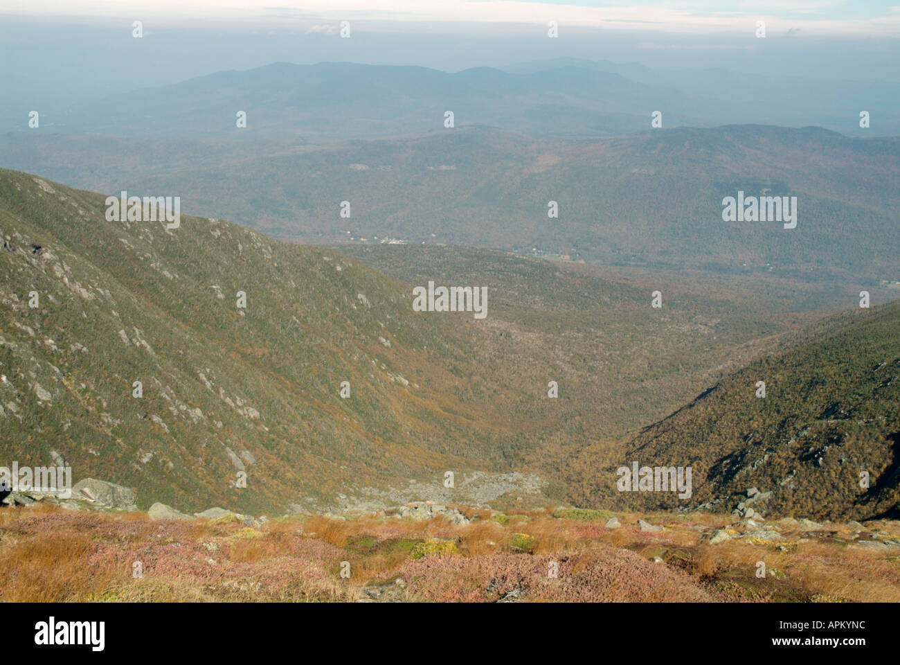 König-Schlucht von König Schlucht Trail in den Herbstmonaten befindet sich in den White Mountains New Hampshire USA Stockfoto