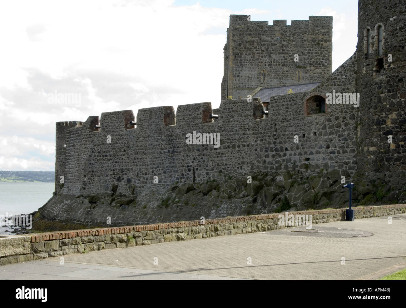 Carrickfergus Castle Www Osheaphotography com Stockfoto