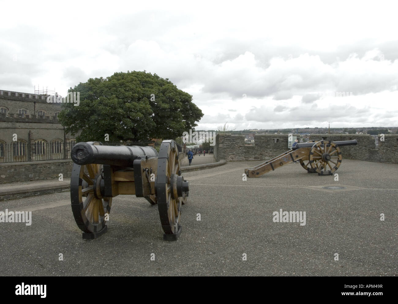 Kirche Bastion Derry City Nordirland Www Osheaphotography com Stockfoto