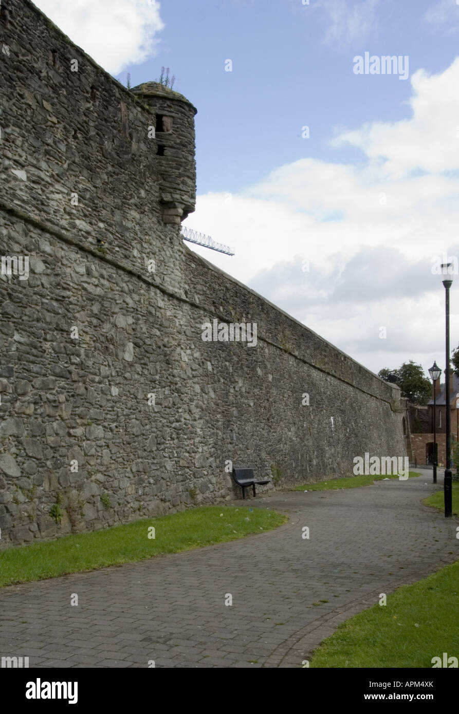 East Wall Derry CIty Nordirland Www Osheaphotography com Stockfoto