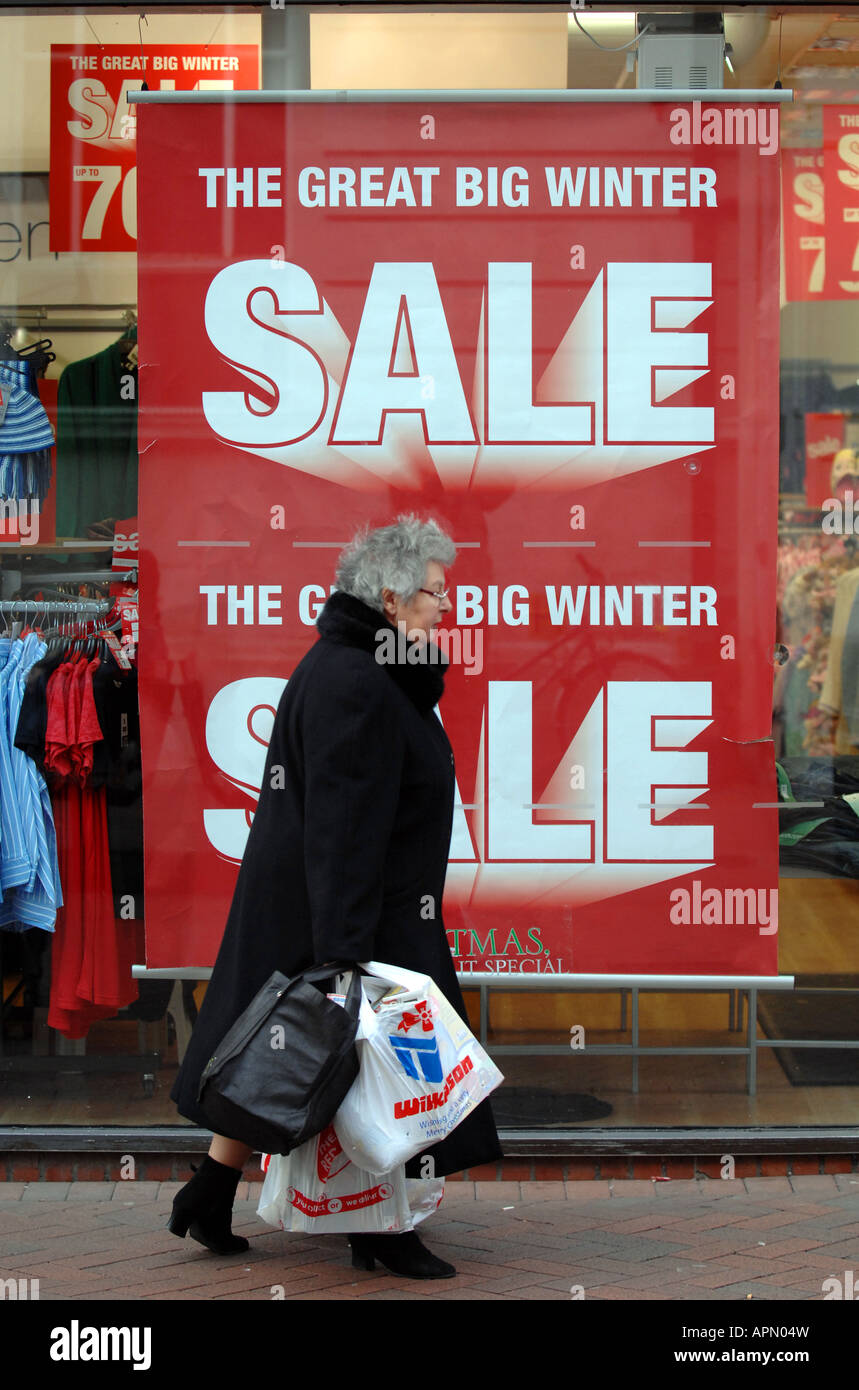 Winter sales poster Fotos und Bildmaterial in hoher Auflösung Alamy