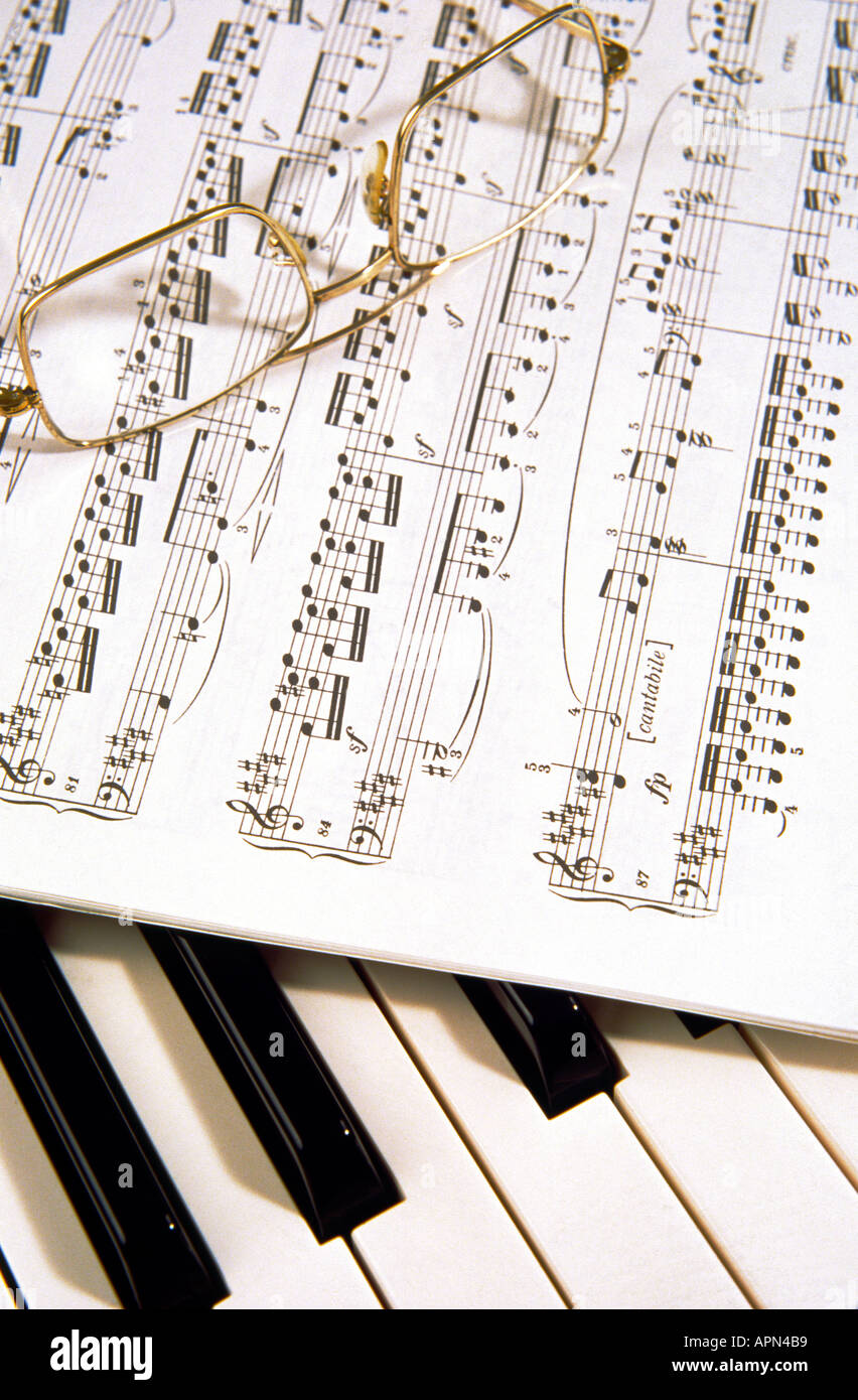 Sheet Music Stockfotos und -bilder Kaufen - Alamy