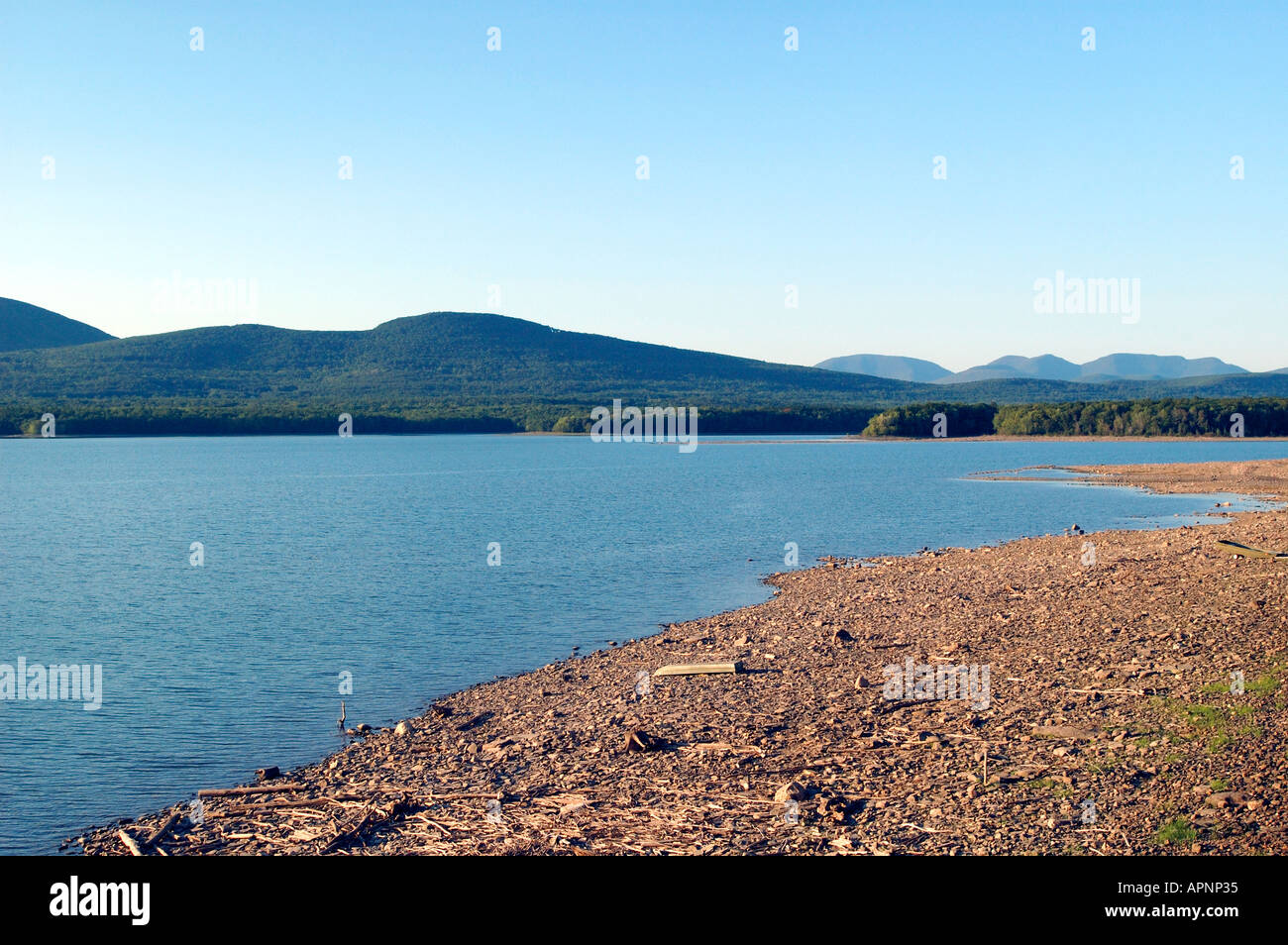 Cooper-See in der Nähe von Woodstock Catskill Mountain Region Upstate New York Stockfoto