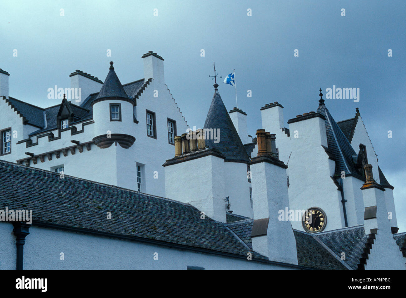 Blair Castle, Schottland Stockfoto