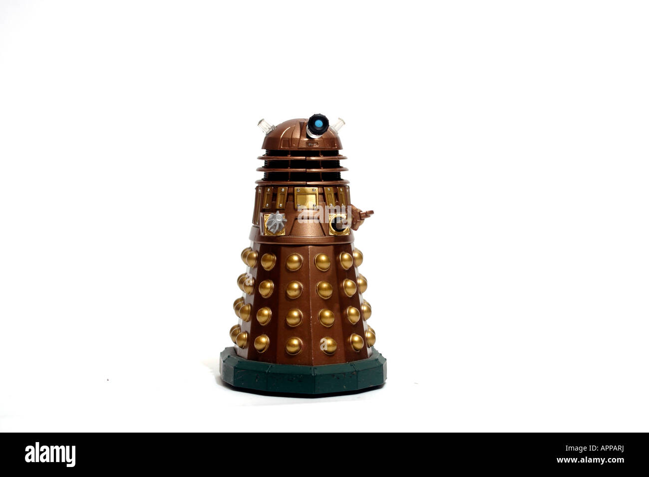 Ein Dalek Modell Spielzeug aus der BBC-Fernsehserie Doctor Who Stockfoto