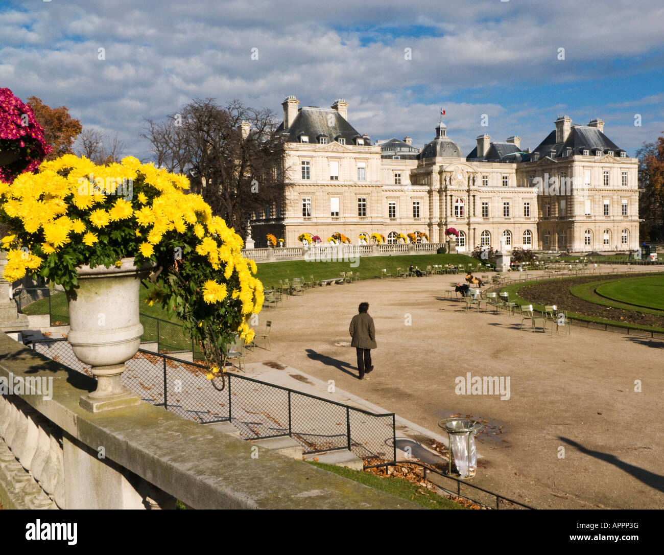 Jardin du Luxembourg, Paris Stockfoto
