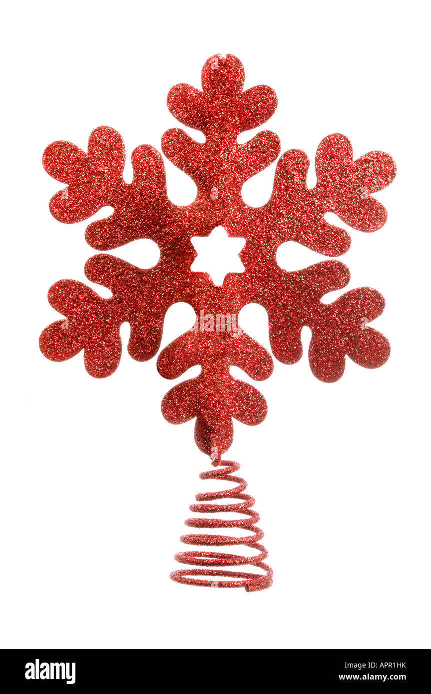 Christmas Tree topper Stockfoto