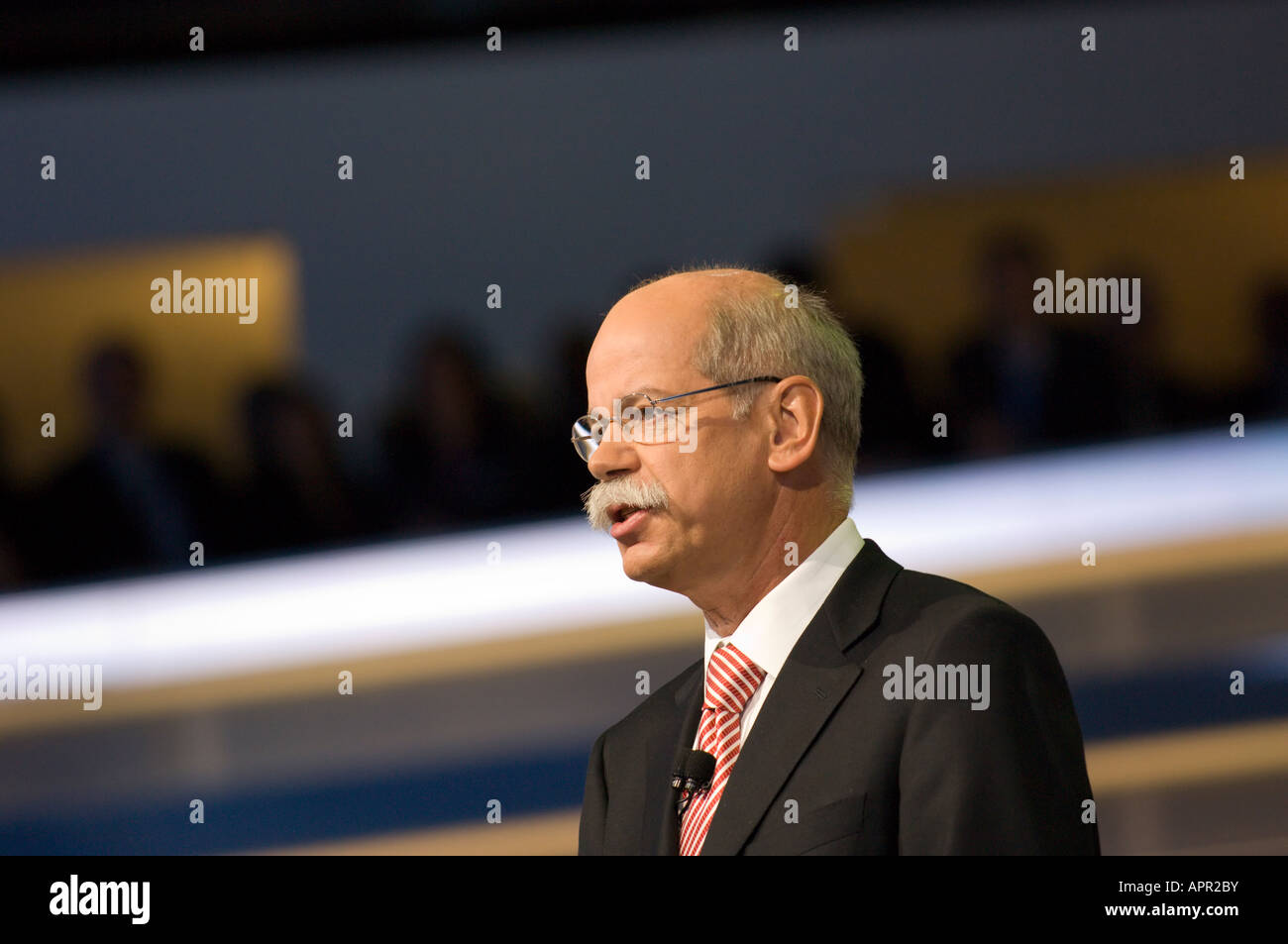 Daimler AG Vorsitzender Dieter Zetsche bei der 2008 North American International Auto Show in Detroit Michigan/USA Stockfoto