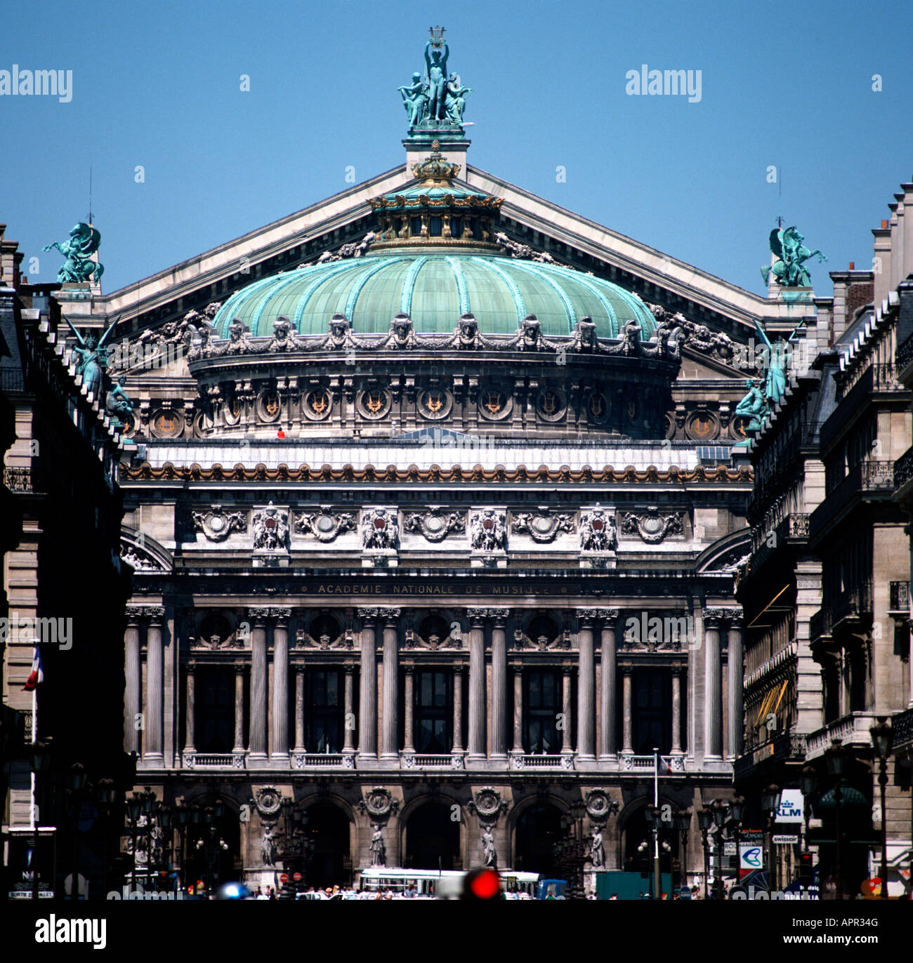 Arrondissement von Paris 9 EU FR Frankreich Region Ile de France Opera Garnier Medium format mehr Bilder auf Anfrage kein Dritter Stockfoto