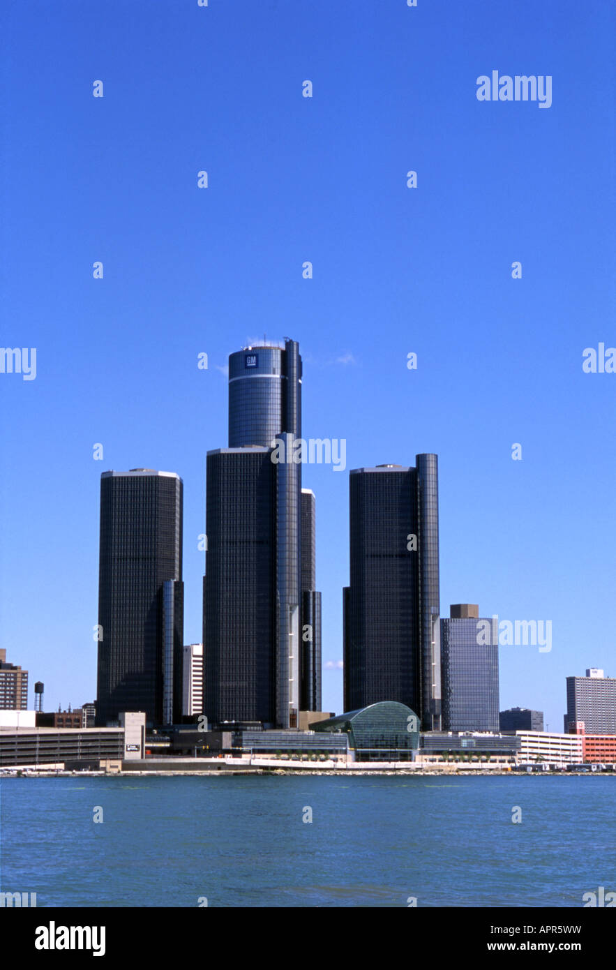 General Motors World Headquarters Detroit Michigan/USA Stockfoto