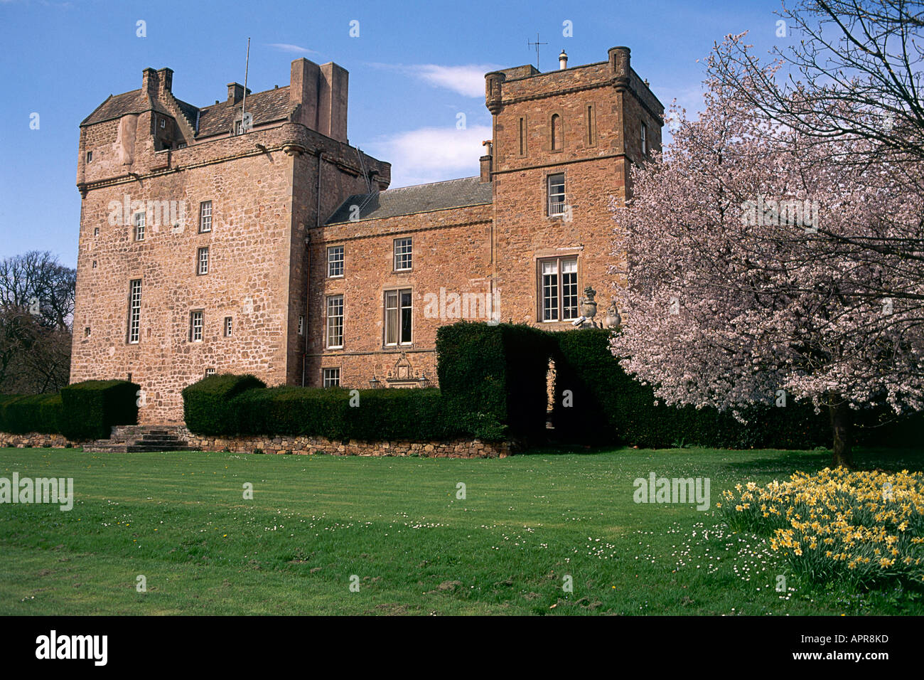 17. Jahrhundert Lennoxlove House ist benannt nach Frances Herzogin von Lennox, die das Anwesen im Jahre 1682 erworben Stockfoto