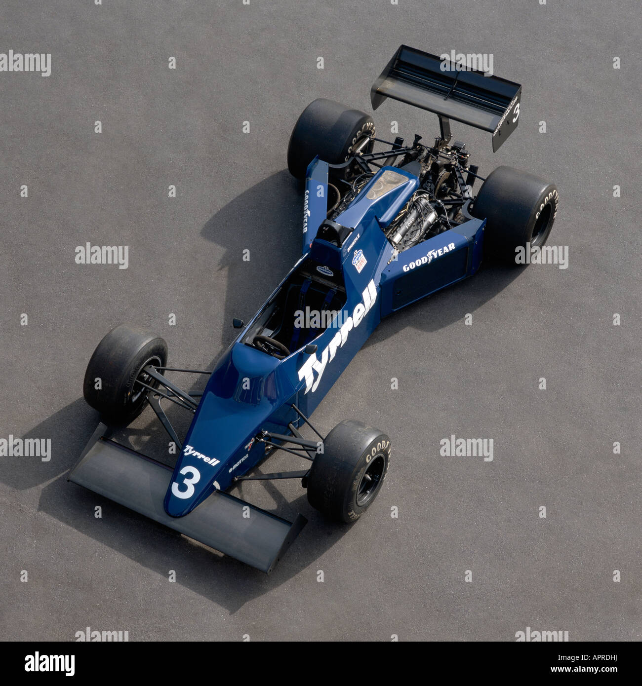 1985 Tyrrell Cosworth 012 Grand Prix Auto Stockfoto
