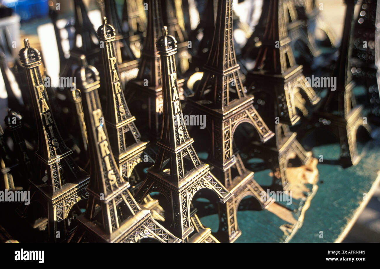 Eiffelturm-Souvenir Stockfoto