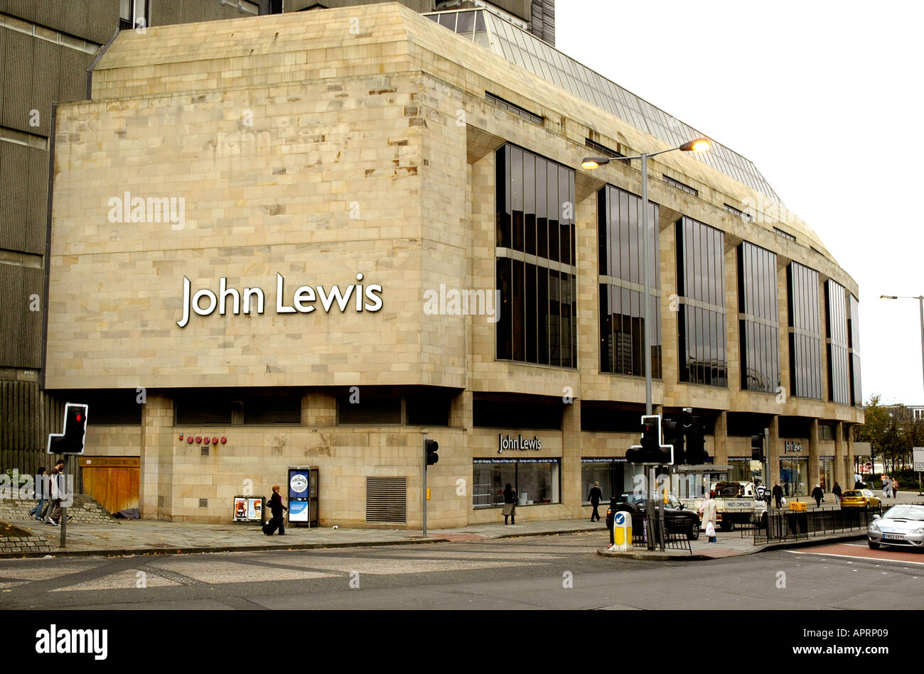 John Lewis, Leith Street, Edinburgh, Schottland Stockfoto
