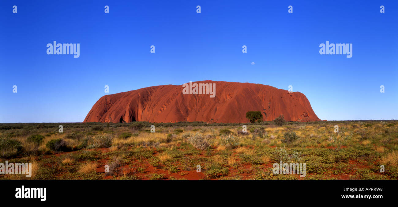 Uluru oder Ayers Rock Uluru Kata Tjuta Nationalparks Northern Territory Australien Stockfoto