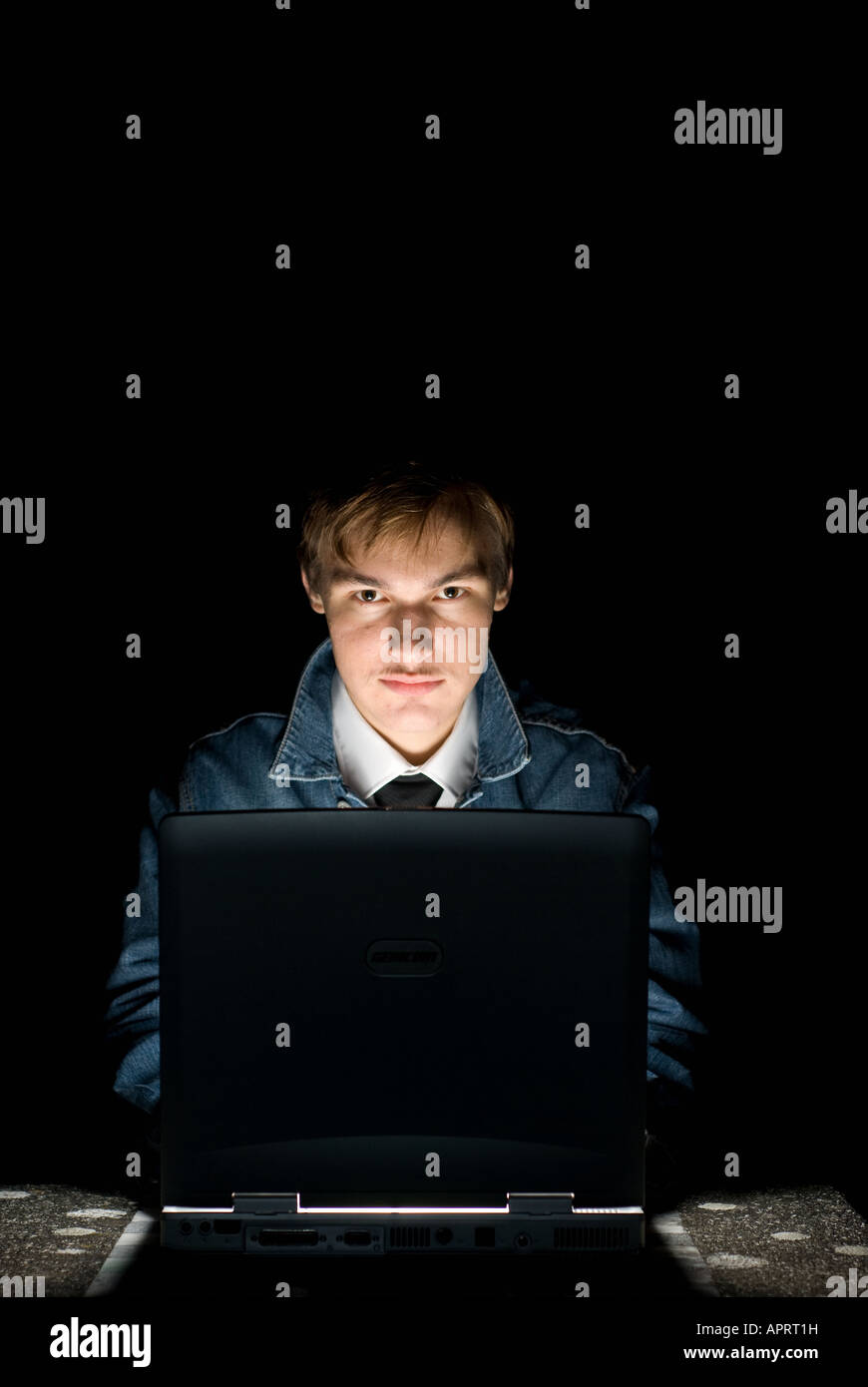 Computer-hacker Stockfoto