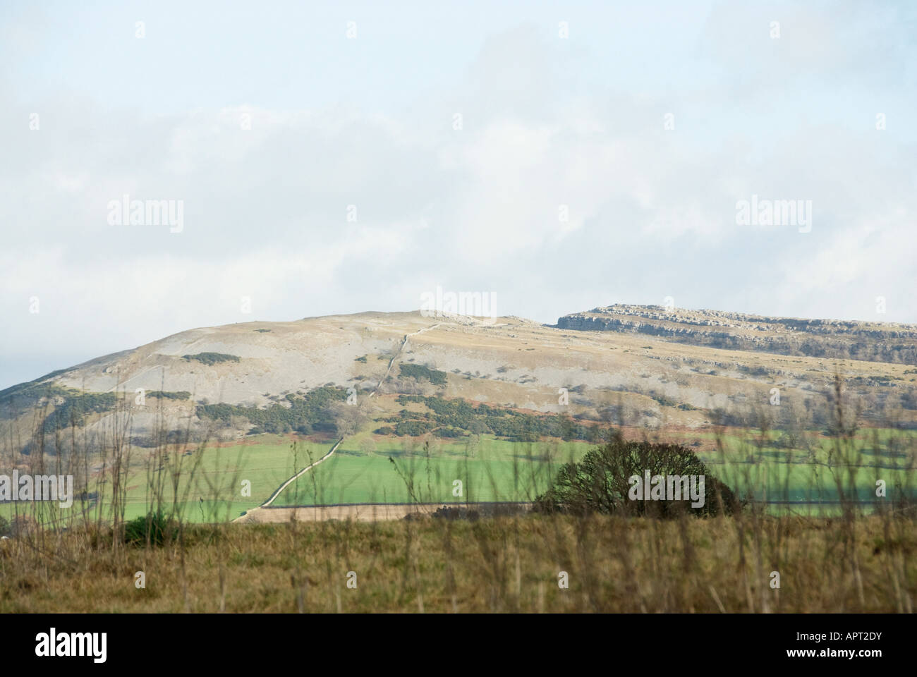 Landschaftsbild des Farleton fiel cumbria Stockfoto