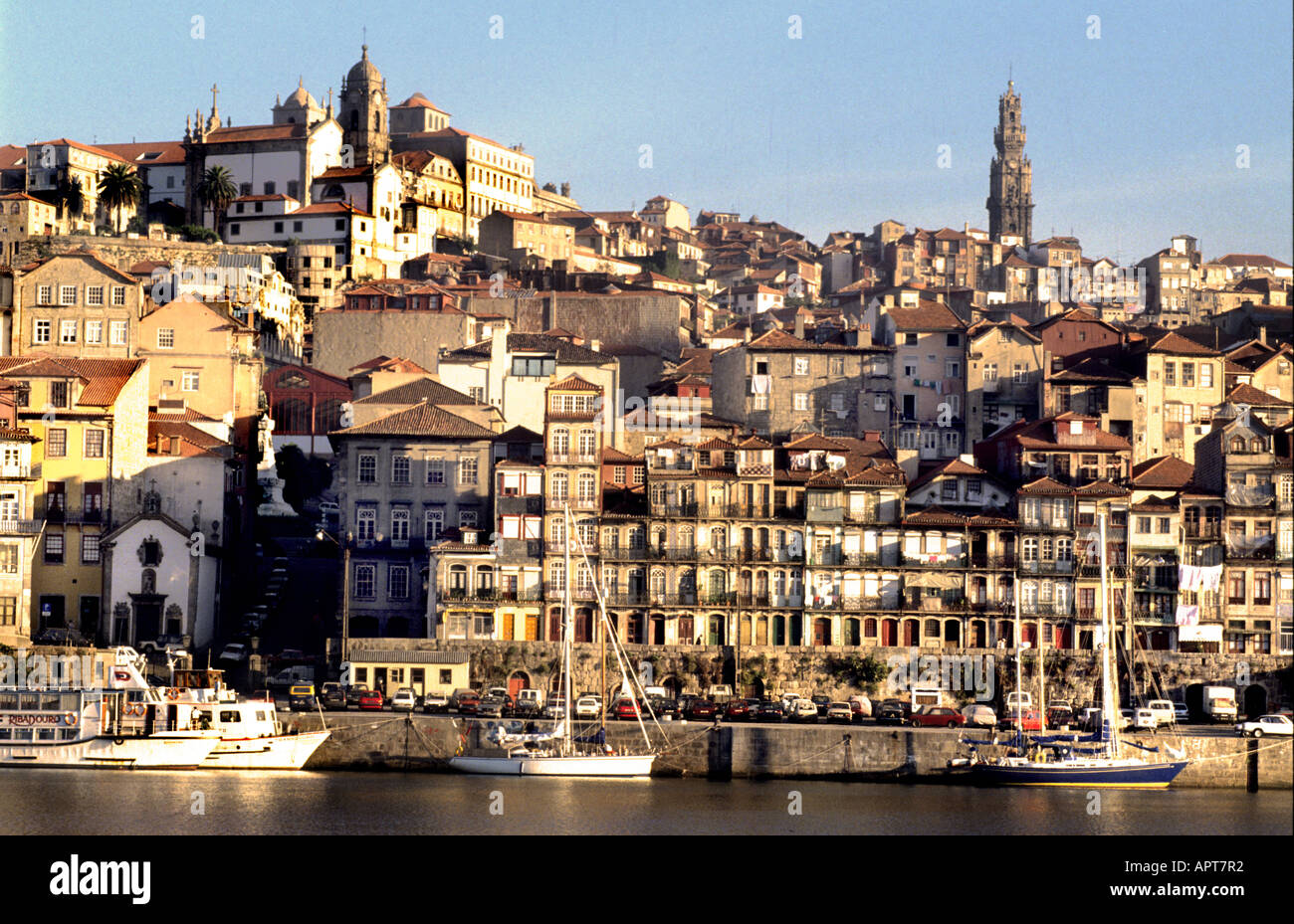 Porto Stadt Portugiesisch Portugal Wein Hafen Douro Stockfoto