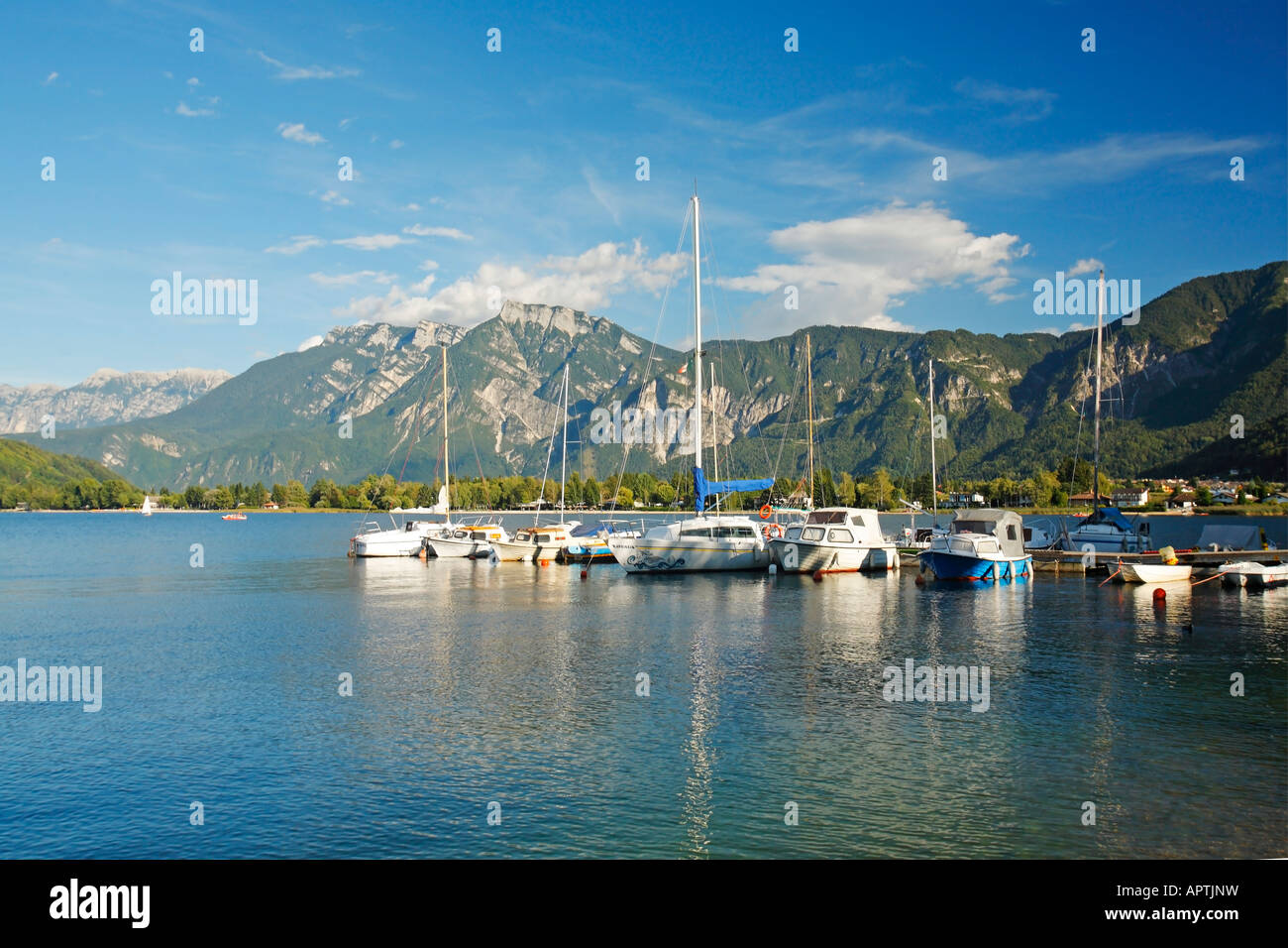 Caldonazzo See, nördlichen Italien Stockfotografie Alamy