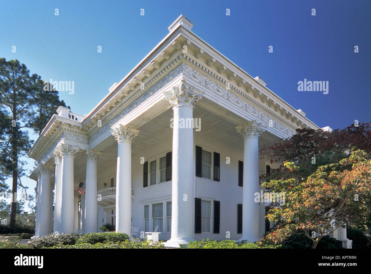Kürzere Mansion in Eufaula Alabama USA Stockfoto