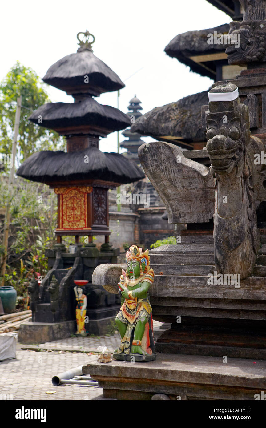 Batu Tempel Mutter Tempel Kintamani Dorf Berg Gunung Batur Bali Indonesien Stockfoto