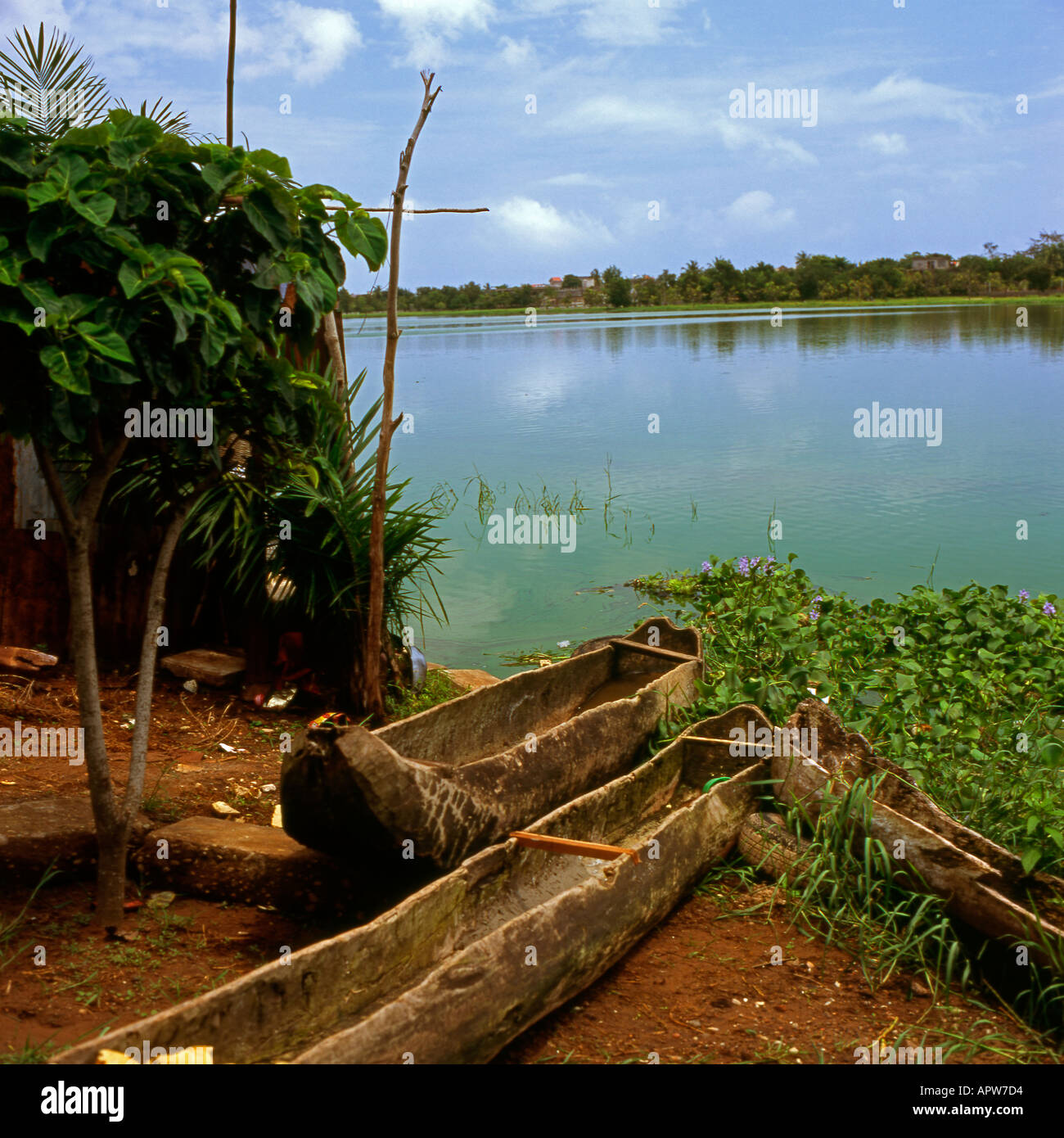 Lac werden, Lome, Togo, Westafrika Stockfoto