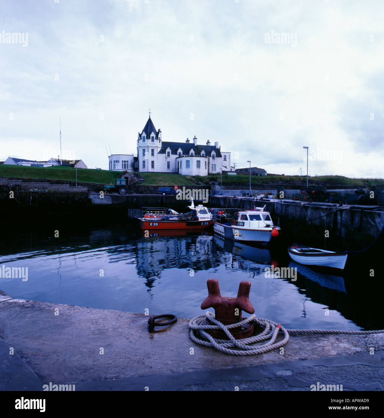 John O' Groats Hotel, Caithness, Highland Region, Schottland, UK. Stockfoto