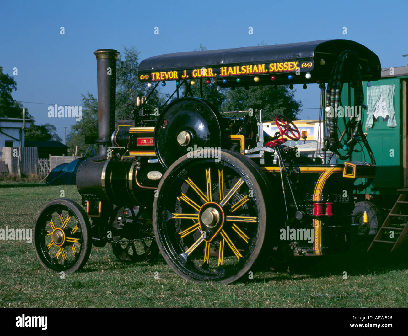 Zugmaschine; hergestellt von John Fowler Company Ltd., Leeds, England, UK. Stockfoto