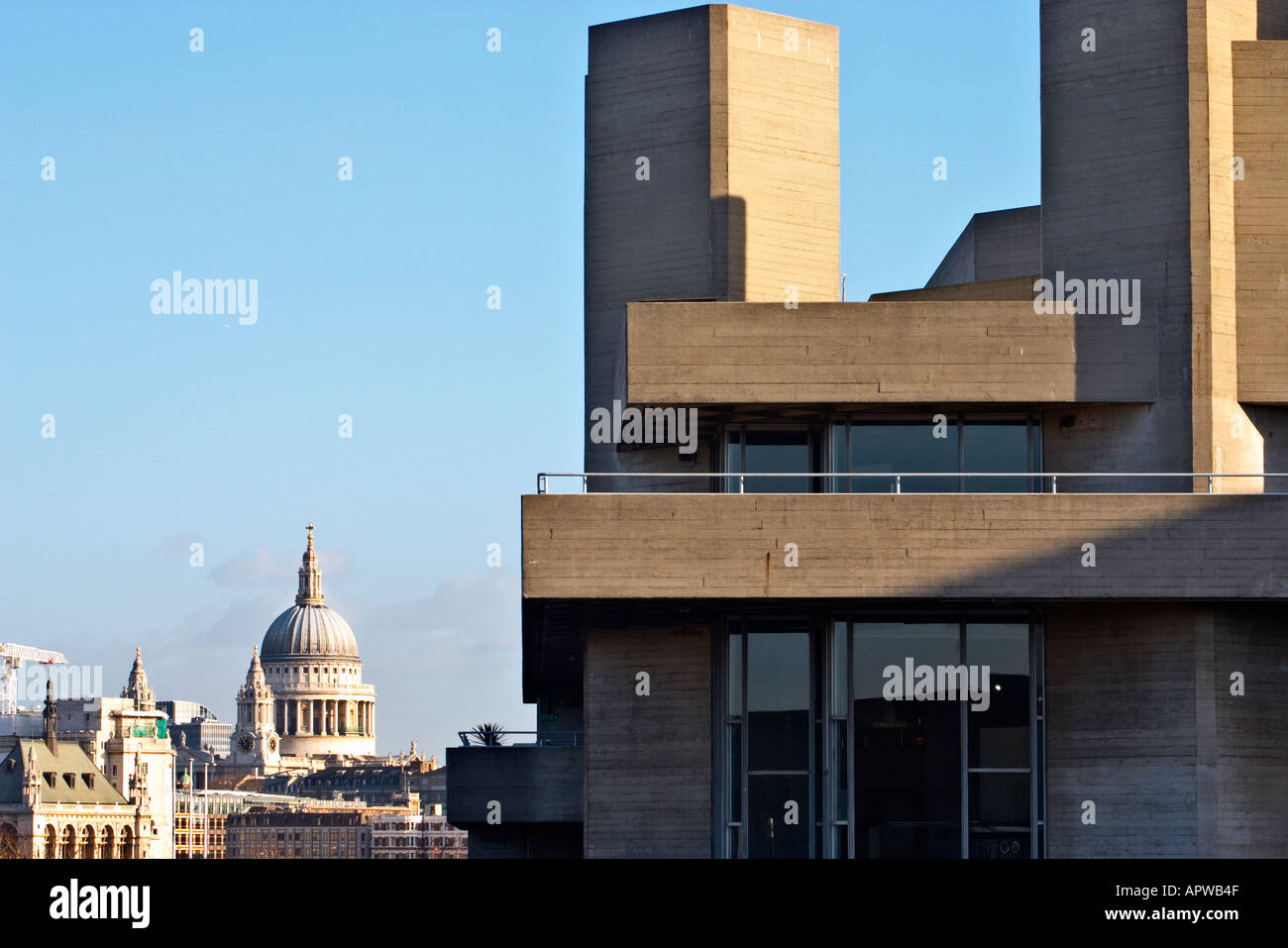 Royal National Theatre in London UK Stockfoto