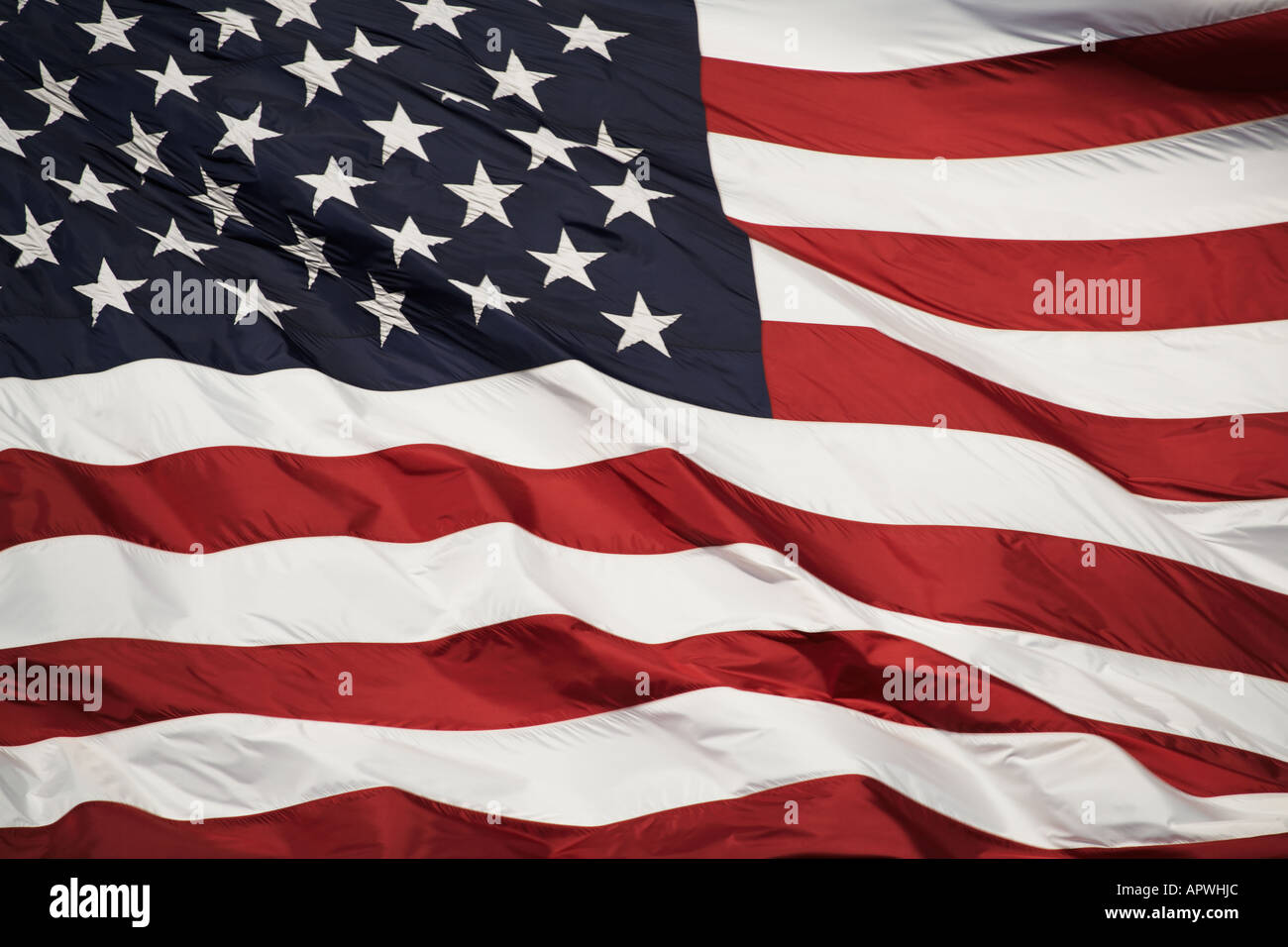 Amerikanische Flagge Stockfoto