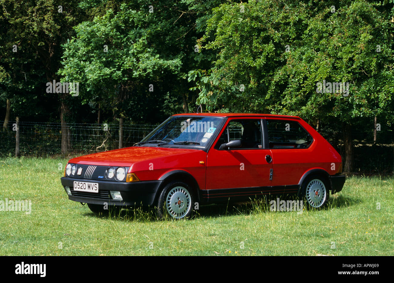 Fiat Strada Abarth 130 TC 1984 eingeführt. (Strada 1979 bis 1988) Stockfoto