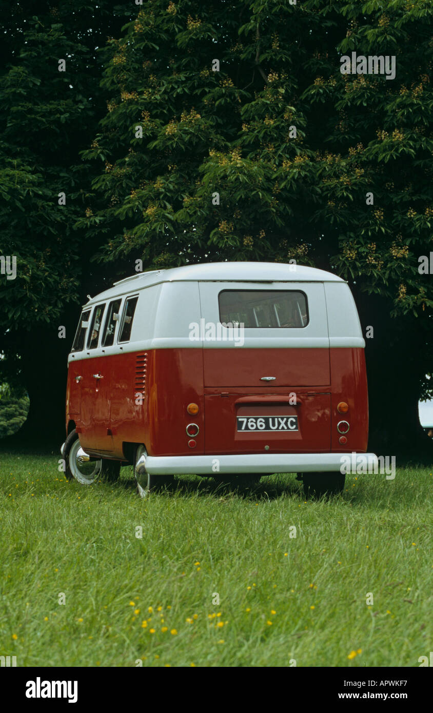 Volkswagen Kombi (Splitty) Stockfoto