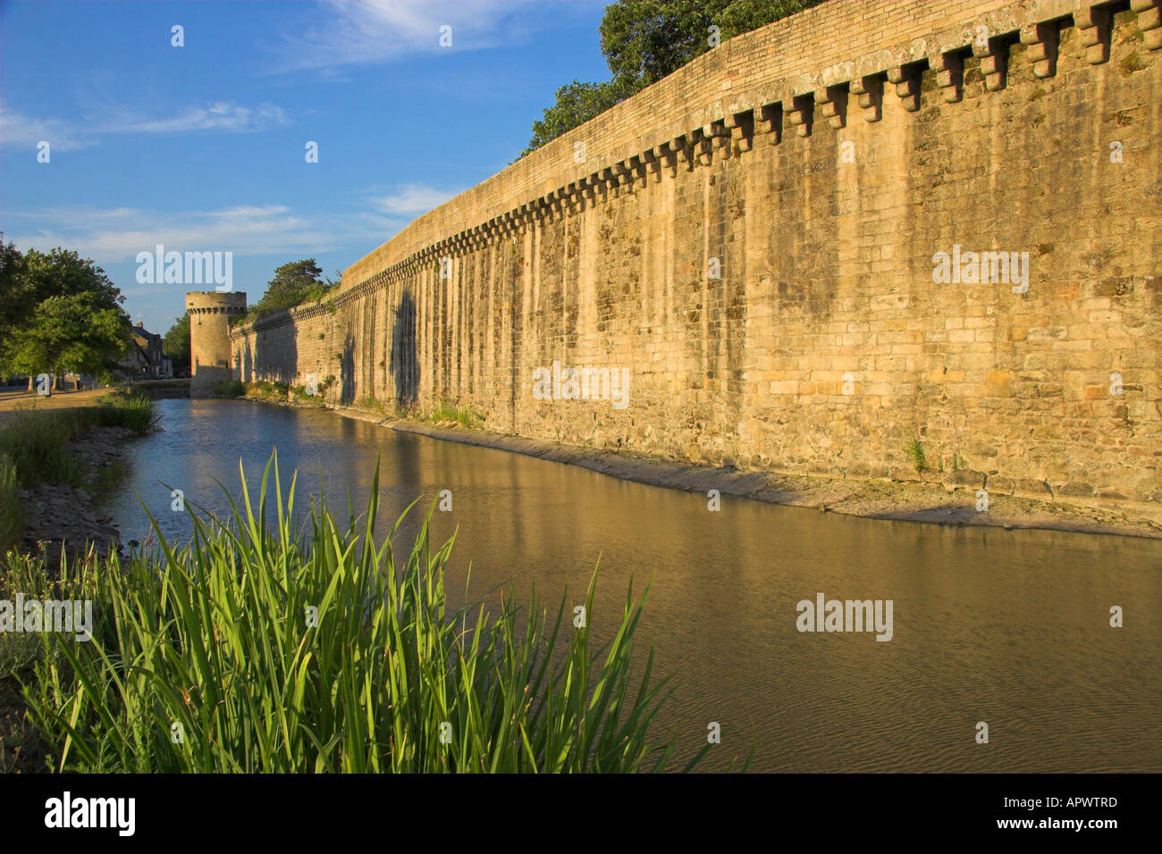 Die Wälle, Guérande, Bretagne, Frankreich Stockfoto