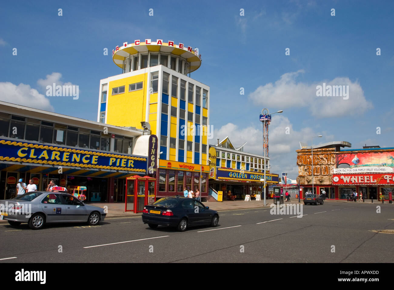 Clarence Pier in 2004 Southsea Portsmouth Hampshire großbritannien Stockfoto