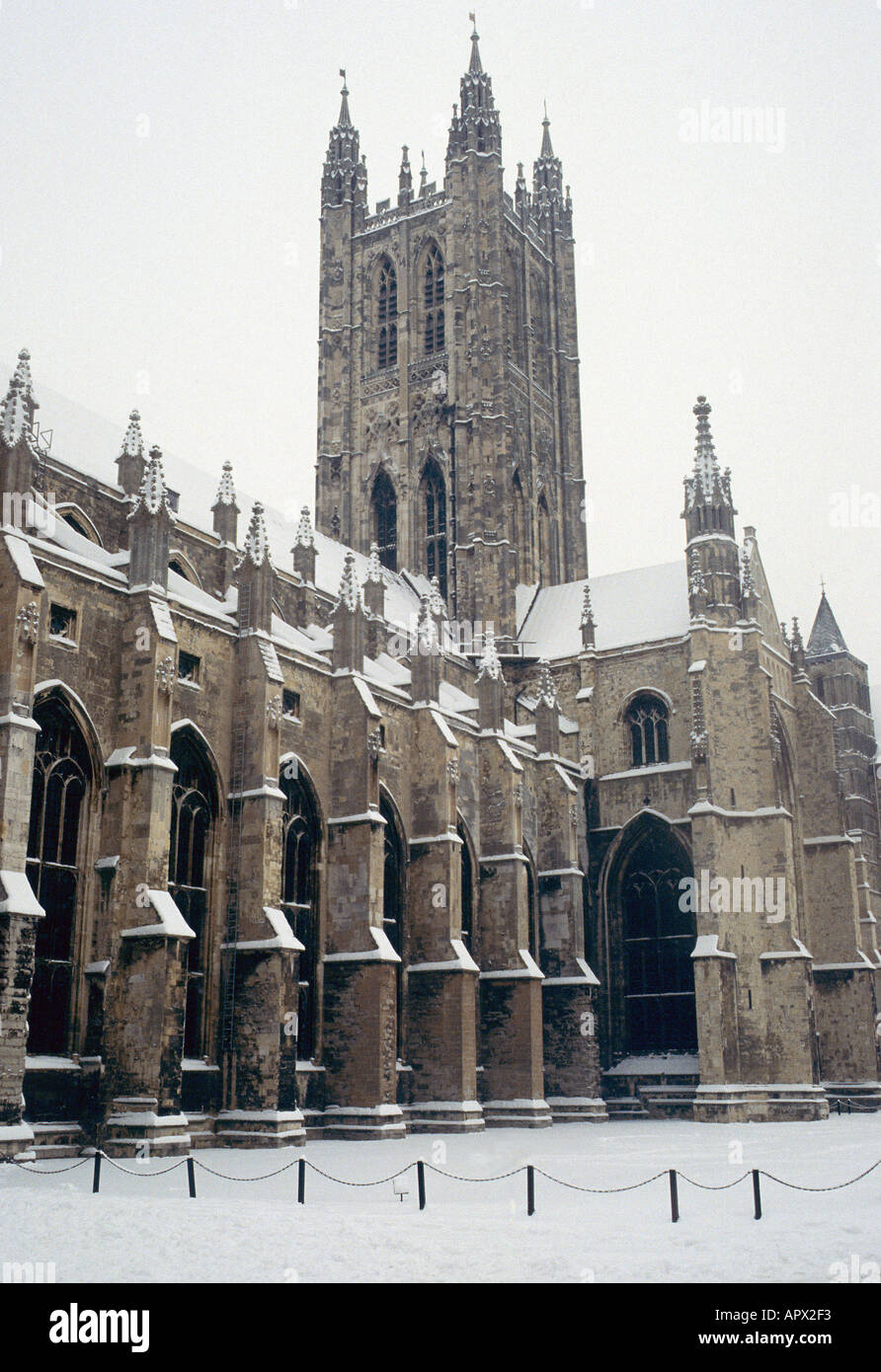 Die Kathedrale von Canterbury Kent England UK Stockfoto