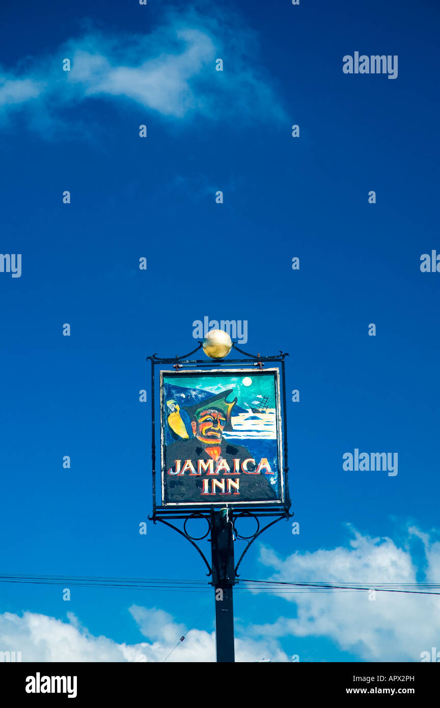 "Jamaica Inn" Hotel Bodmin Moor Cornwall. Eine alte Poststation von Daphne du Maurier in ihrem Roman mit dem gleichen Namen berühmt gemacht. Stockfoto