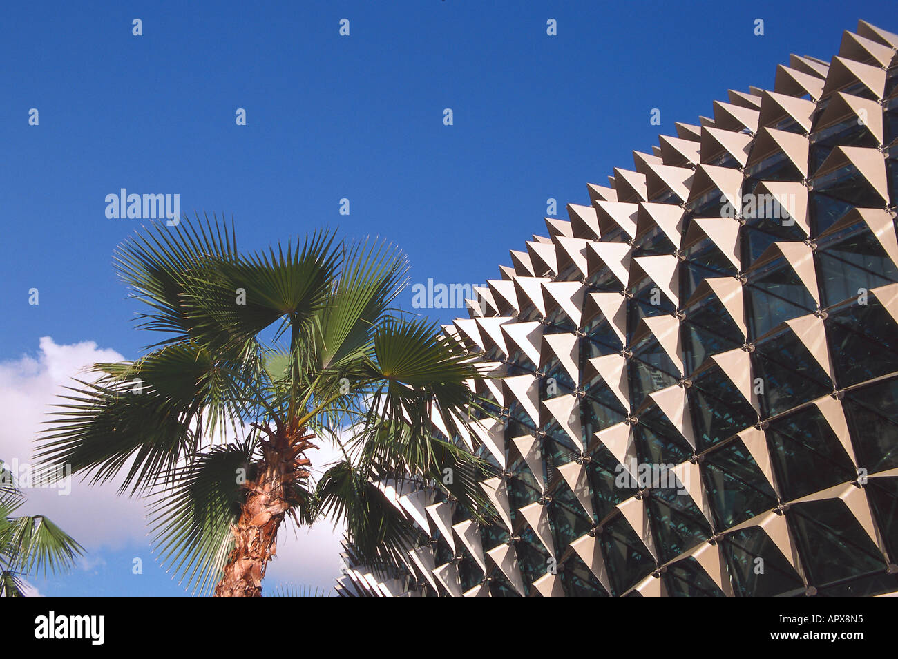 Theater an der Bucht, Esplanade Park, Singapur, Asien Stockfoto