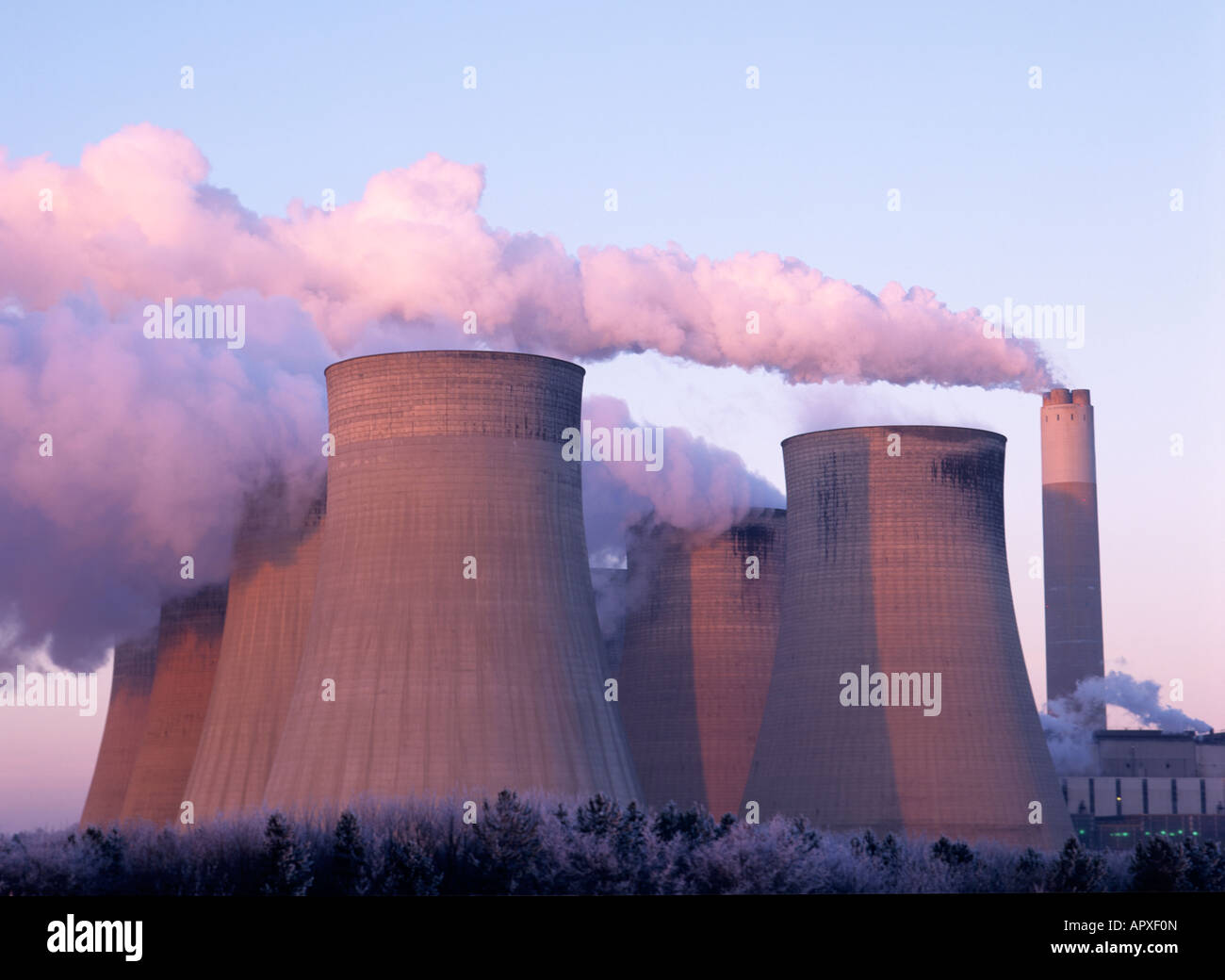 Coal-Fired Power Station, england Stockfoto