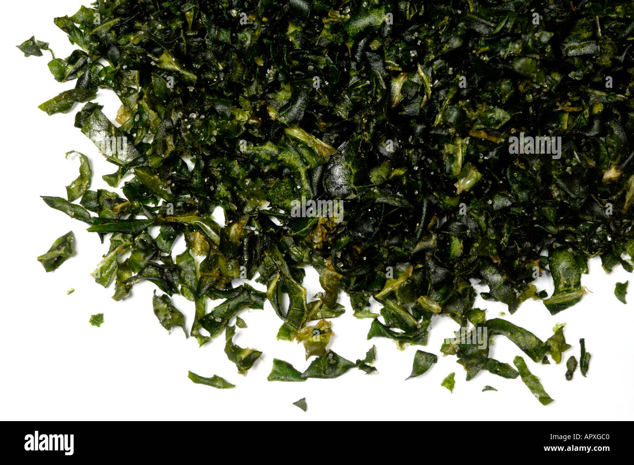 Chinesische Tiefe frittierten Algen Stockfoto