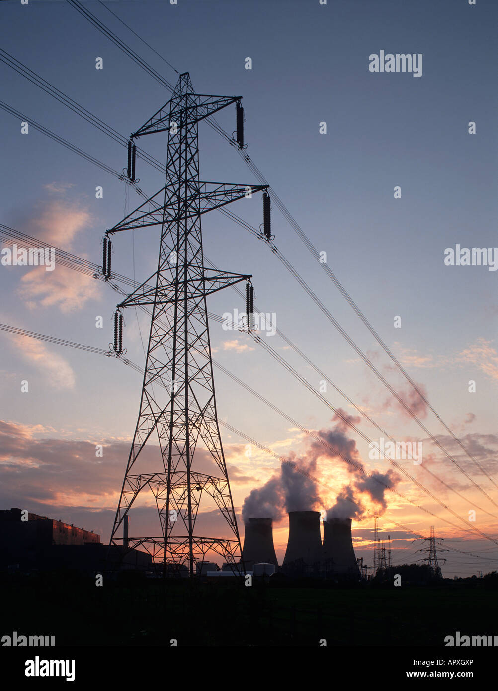 Coal-Fired Power Station, england Stockfoto
