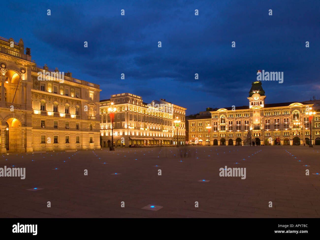 Rathaus, Triest, Friaul-Julisch Venetien, Italien Stockfoto