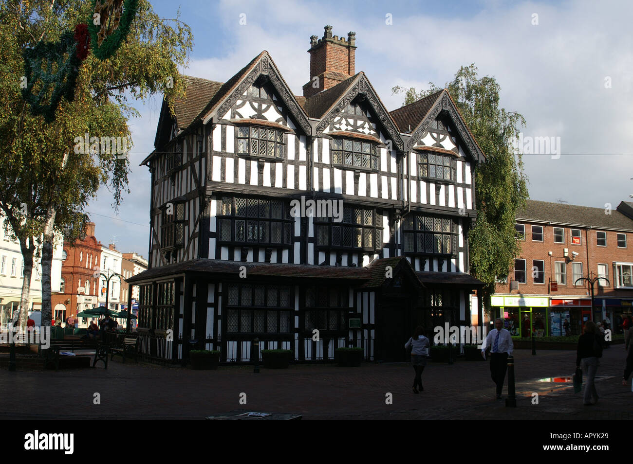 Das alte Haus Hightown Hereford Stockfoto