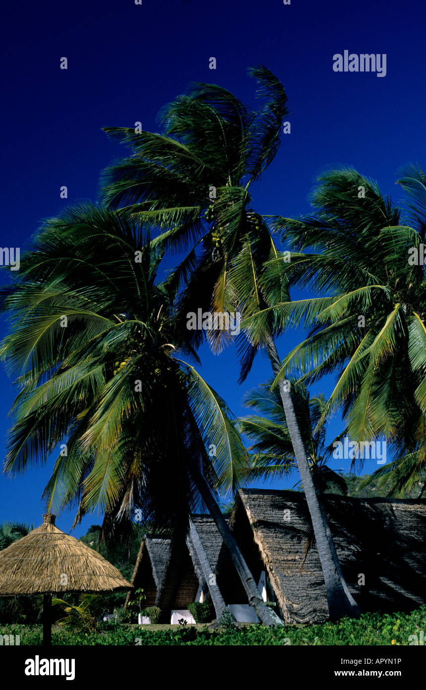 Bazaruto Island Lodge, einer exklusiven Ferienimmobilien auf der Bazaruto Archipel, Mosambik Stockfoto