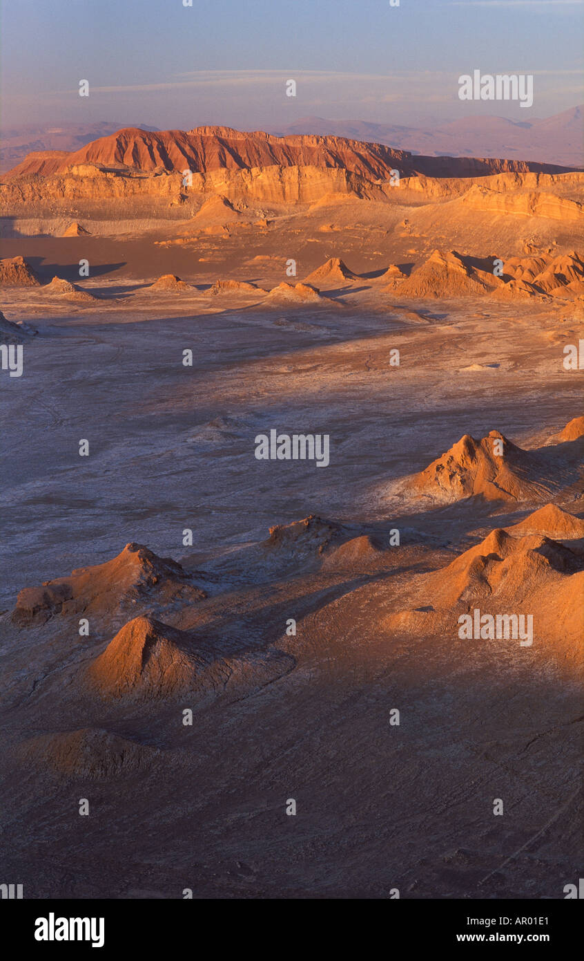 Valle du la Luna nr Sand Pedro de Atacama Atacama Wüste Chile Stockfoto