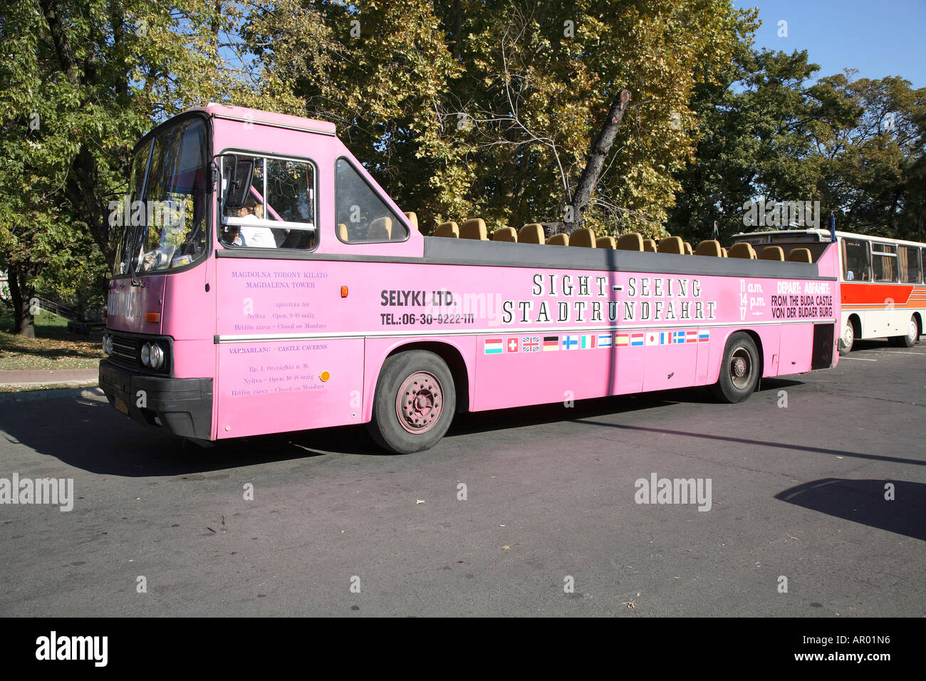 Stadtrundfahrt mit dem Cabrio-Bus, Budapest, Ungarn Stockfotografie - Alamy